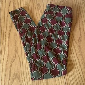 Patterned LuLaRoe Leggings